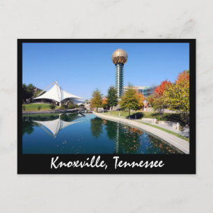 Reflections from the Sunsphere in the fall Postcard