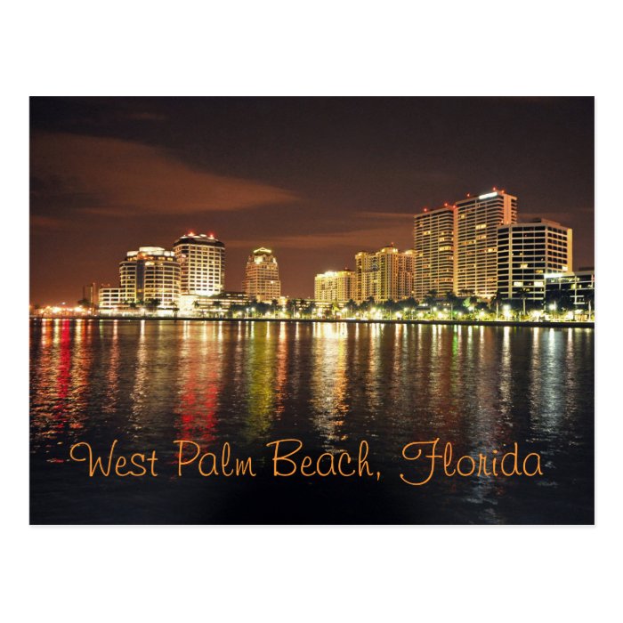 Reflections West Palm Beach, Florida Post Card