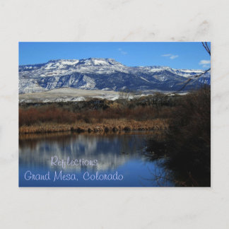 Reflections, Grand Mesa Colorado Postcard