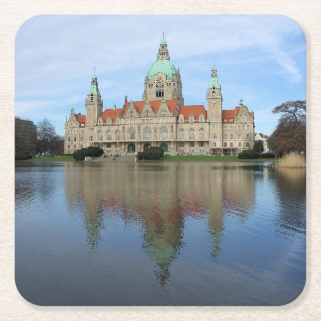 Reflections in Hannover, Germany - Coasters (Front)