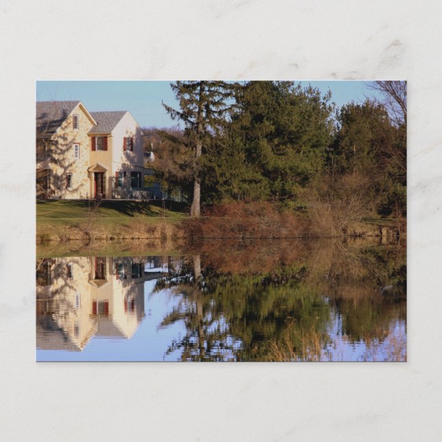 Reflections in Rhonda Postcard (Front)