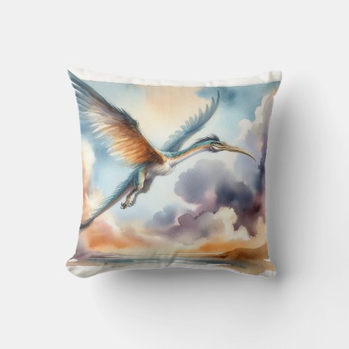 Reflections of a Builder The Beaver and its Aquati Throw Pillow