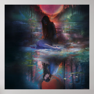Reflections of a Mystic Twilight Poster