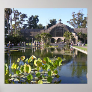 Reflections of Balboa Park Poster