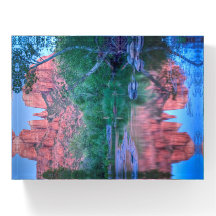 Reflections of Cathedral rock, Sedona, Arizona