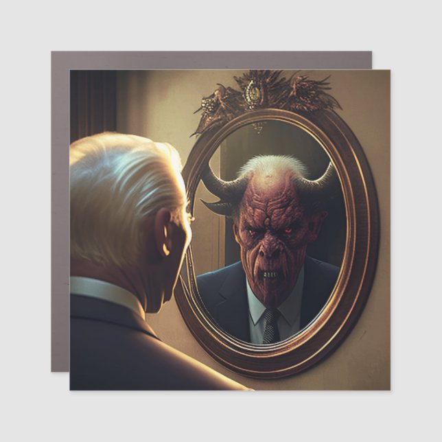 Reflections of Evil  Car Magnet (Front)