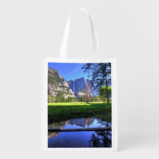 Reflections of Falls Reusable Grocery Bag (Front)