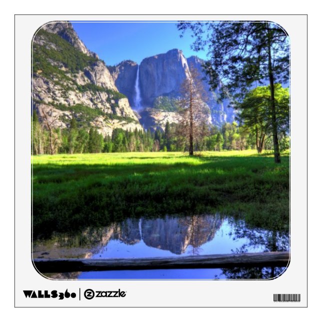 Reflections of Falls Wall Sticker (Front)