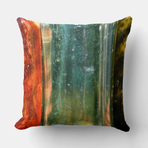 Reflections of Glass Throw Pillow