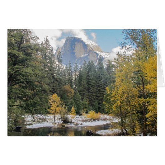 Reflections Of Half Dome Cards (Front Horizontal)