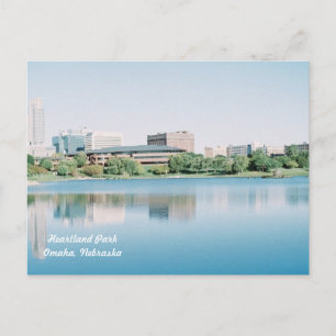 Reflections of Heartland Park Omaha, Nebraska Postcard