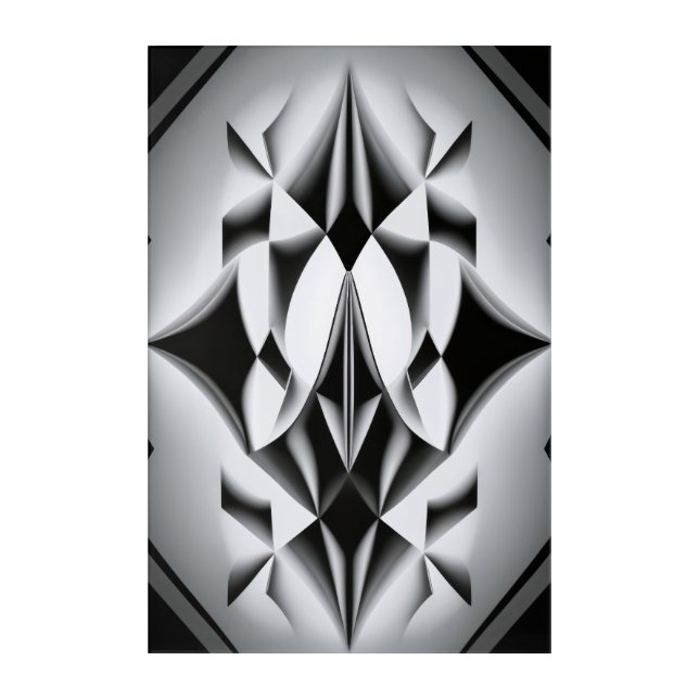 Reflections of Infinity Acrylic Print (Front)
