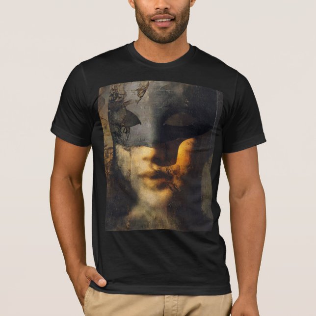 Reflections of Intel — Gothic Surreal Wearable Art T-Shirt (Front)