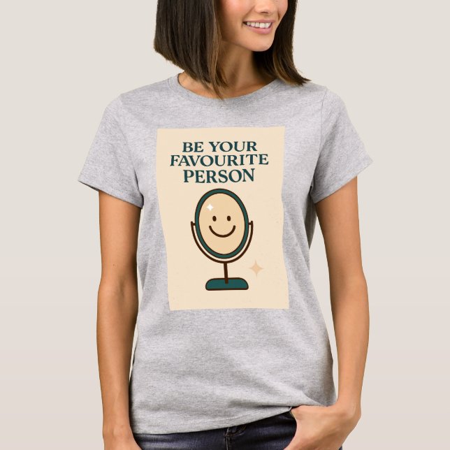 "Reflections of Joy – Wear Your Inner Glow" T-Shirt (Front)