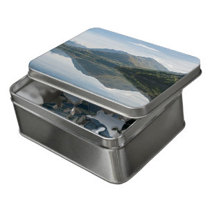 Reflections of mountains in Loch Creran - Scotland Jigsaw Puzzle