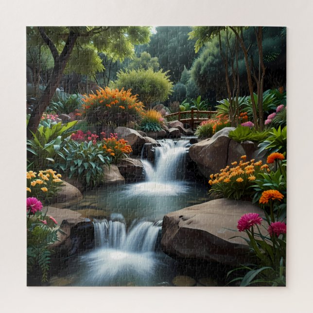 Reflections of Nature: A Scenic Puzzle (Vertical)