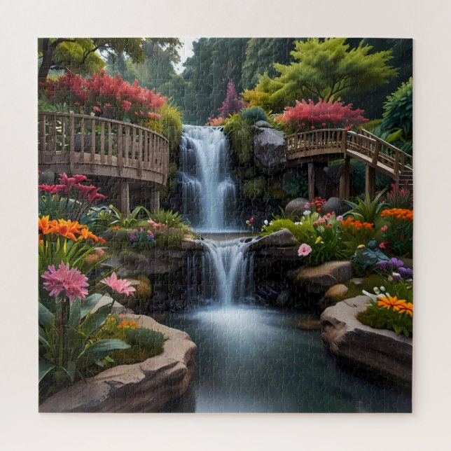 Reflections of Nature: A Scenic Puzzle (Vertical)