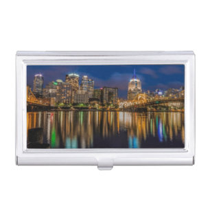 Reflections of Pittsburgh Business Card Holder