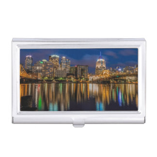 Reflections of Pittsburgh Business Card Holder