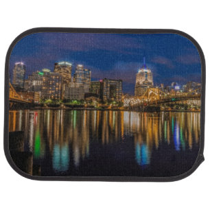 Reflections of Pittsburgh Car Mat