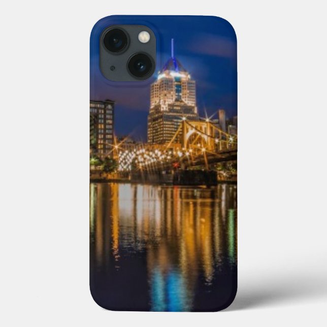 Reflections of Pittsburgh Case-Mate iPhone Case (Back)