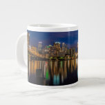 Reflections Of Pittsburgh Giant Coffee Mug at Zazzle