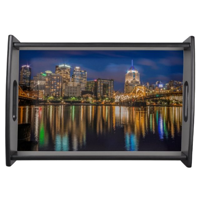 Reflections of Pittsburgh Serving Tray (Front)
