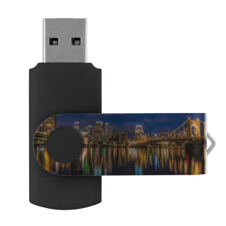 Reflections Of Pittsburgh Usb Flash Drive