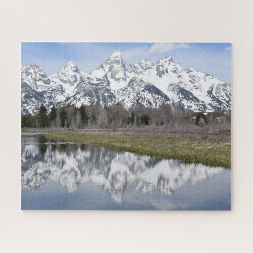 Reflections of the Grand Tetons _ 16x20 _ 520 pcs Jigsaw Puzzle