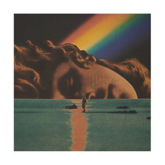 ‏Reflections of the Mind – Surreal Wood Wall Art” Art