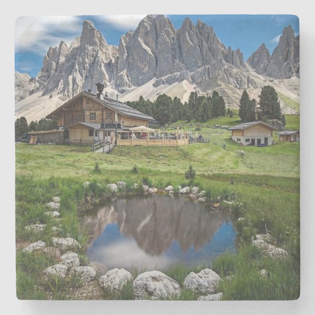 Reflections of the Ranch Stone Coaster (Front)