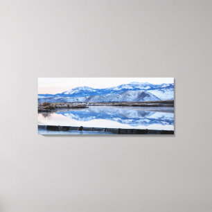 Reflections of the Sierras in Reno Canvas Print