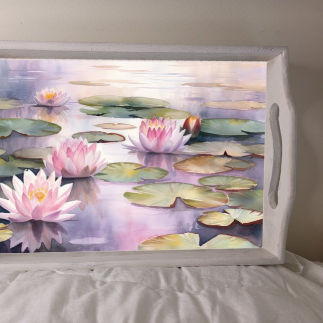 Reflections of Water Lilies on a Pond Decoupage Tissue Paper (Creator Uploaded)