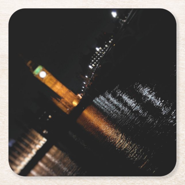 Reflections on Big Ben - Coaster (Front)