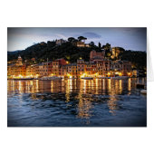 Reflections on Portofino, Italia - Notecard (Front Horizontal)