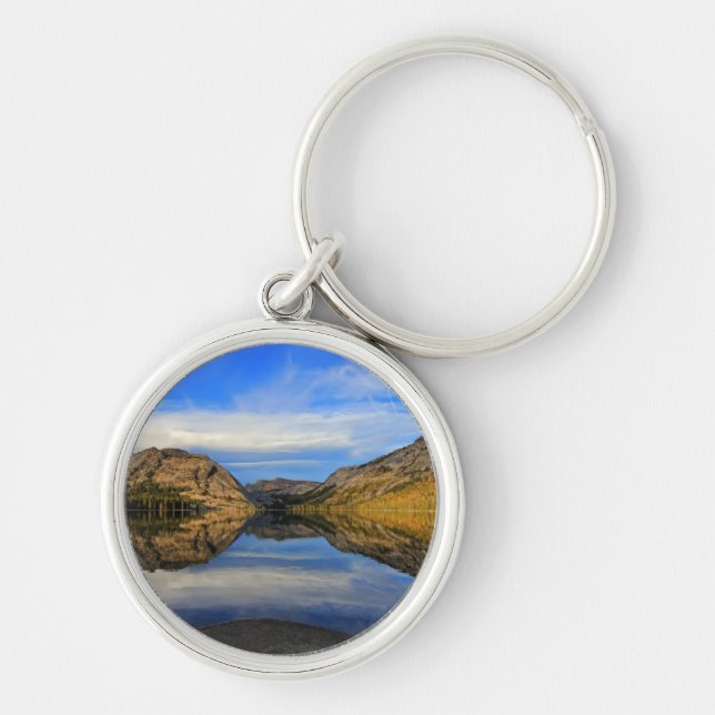 Reflections on Tenaya Lake Keychain (Front)