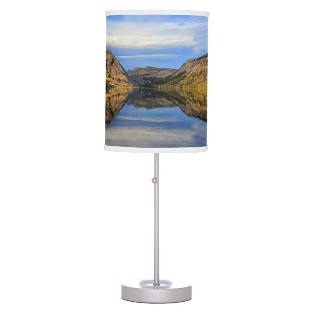 Reflections on Tenaya Lake Table Lamp (Front)