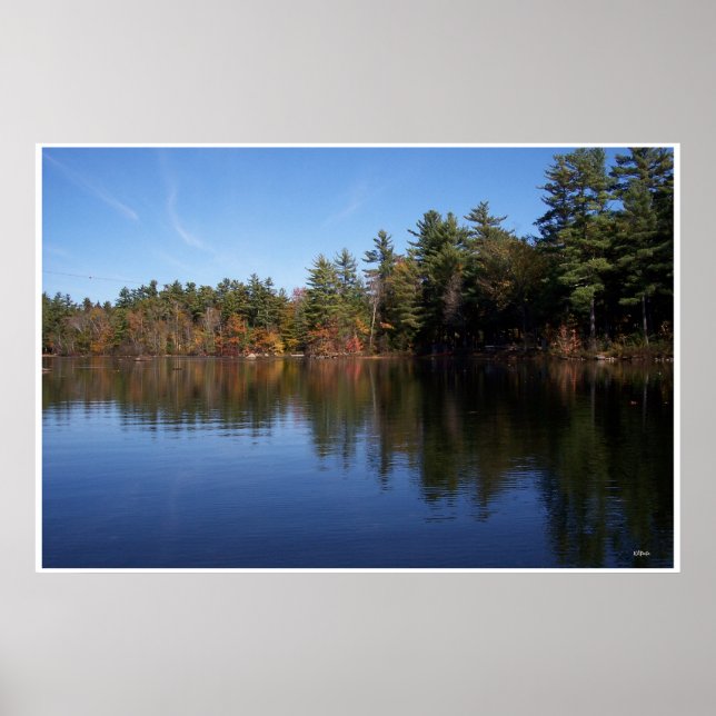 Reflections on the Lake Poster (Front)
