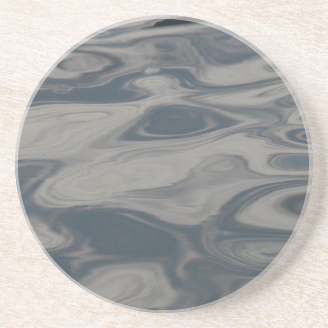 Reflections on Water Sandstone Coaster (Front)