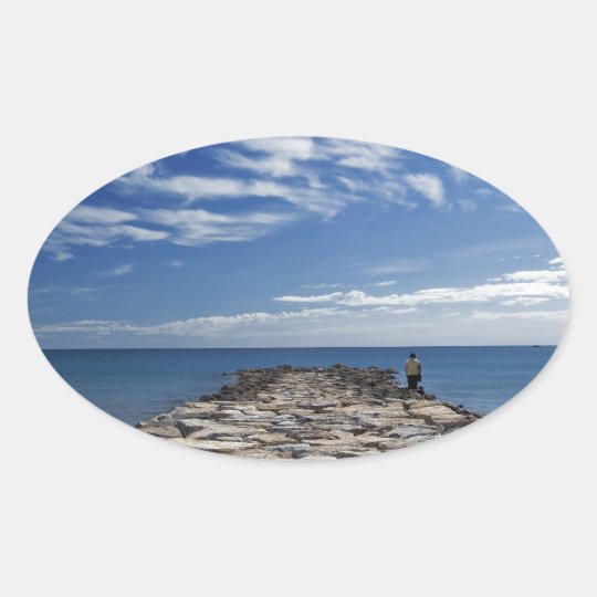 Reflections Oval Sticker