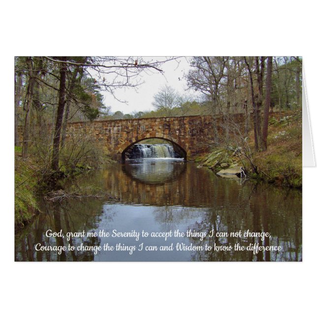 Reflections Serentity Prayer Cards (Front Horizontal)