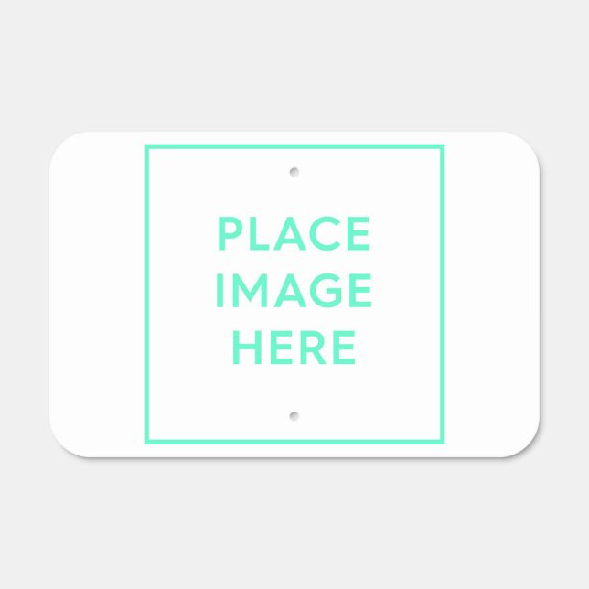 Reflective 18" x 12" Metal Parking Sign (Front)
