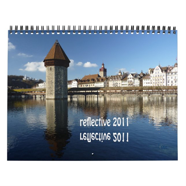 reflective 2011 calendar (Cover)