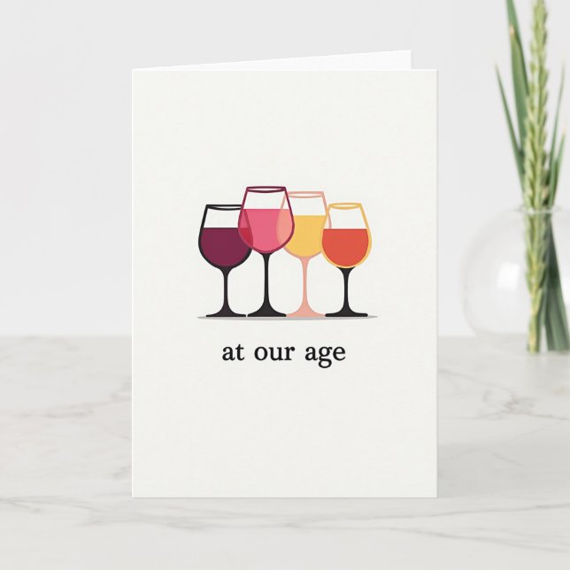 Reflective Birthday Glass Card (Front)