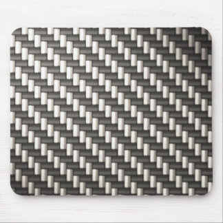 Reflective Carbon Fiber Textured Mouse Pad