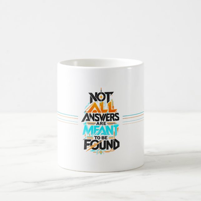 Reflective Coffee Break Quote Mug (Center)
