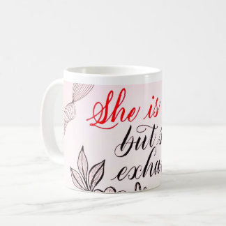 Reflective quote coffee mug
