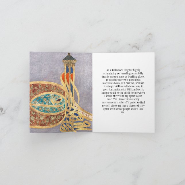 Reflector Friends of the Human Design Sultan Invitation (Inside)