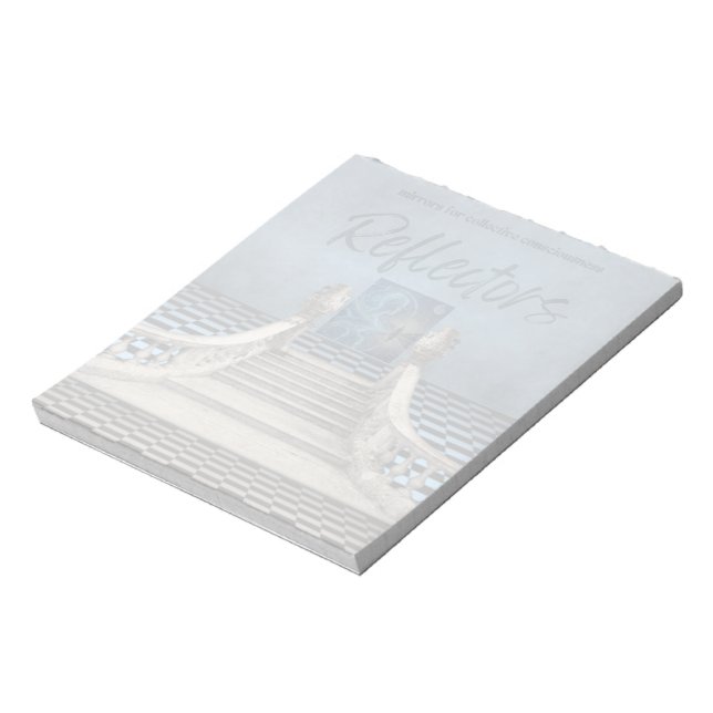 Reflector Human Design Checkerboard  Notepad (Rotated)