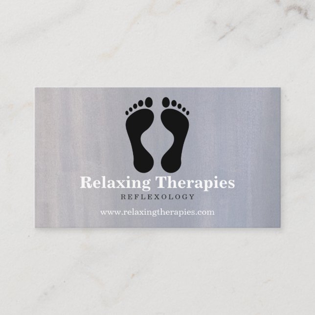 Reflexology Business Card (Front)